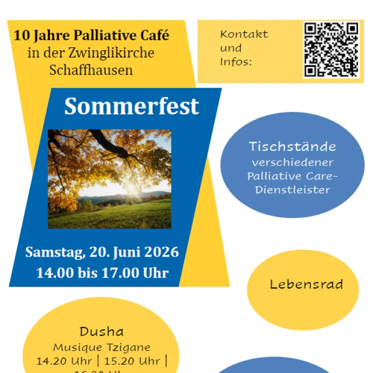 Palliative Café Sommerfest (Foto: Beat Frefel) Palliative Café Sommerfest (Foto: Beat Frefel)