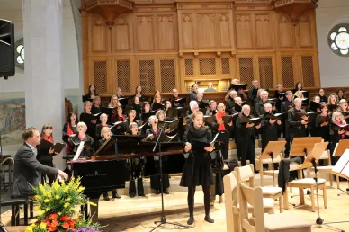 Solistin Cindy Manser: Konzertchor Schaffhausen (Foto: Doris Brodbeck)