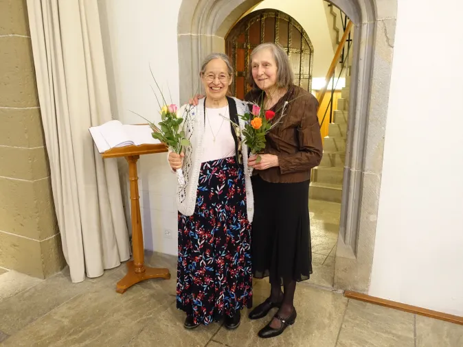 Ursula Kern und Françoise Kuhn (Foto: Doris Brodbeck) Ursula Kern und Françoise Kuhn (Foto: Doris Brodbeck)