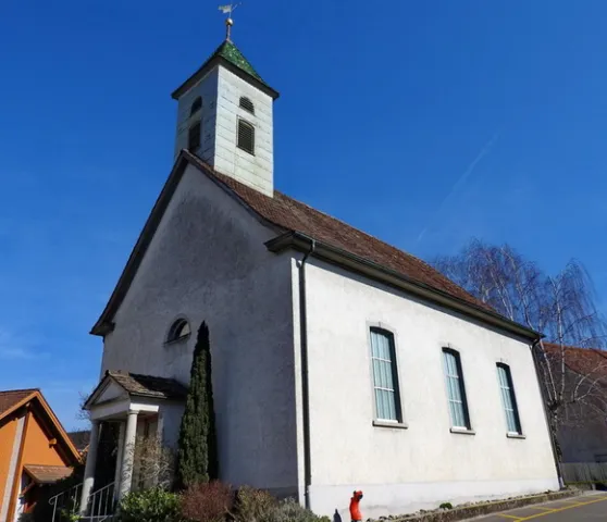 Die evangelisch-reformierte Kirche in Ramsen hat eine besondere Geschichte (Foto: Rolf Stamm) Die evangelisch-reformierte Kirche in Ramsen hat eine besondere Geschichte: © Ev.-ref. KG Ramsen & Buch (Foto: Rolf Stamm)
