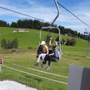 1 Sesselbahn auf die Wolzenalp (Marianne Siffert)