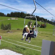 1 Sesselbahn auf die Wolzenalp (Foto: Marianne Siffert)