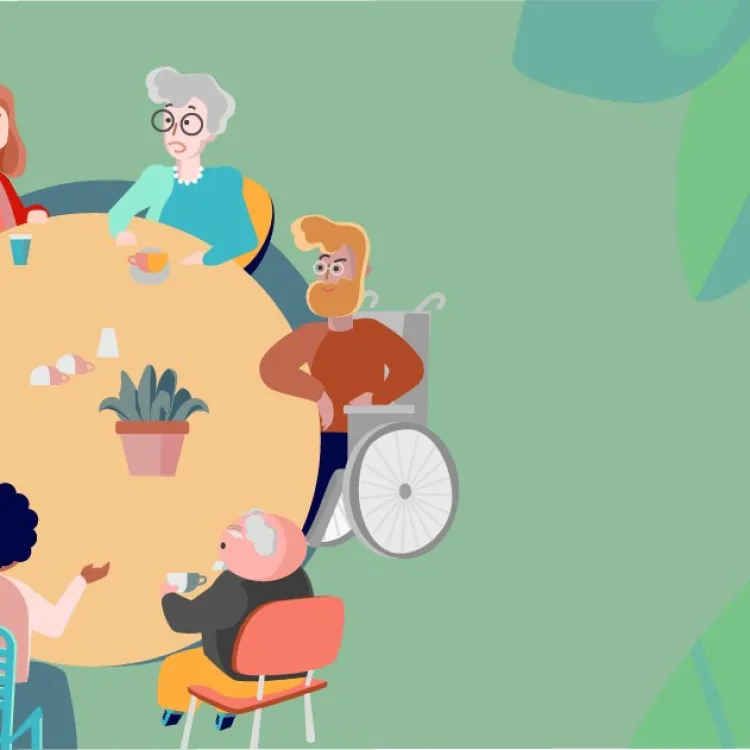 Erzählcafé (Foto: Eva Baumgardt) Erzählcafé (Foto: Eva Baumgardt)