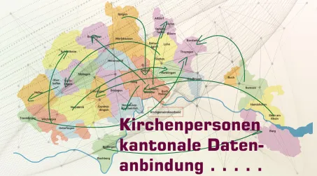 Kantonale Datenanbindung (Foto: Werner Näf) Kantonale Datenanbindung: Direkte Daten von der Einwohnerkontrolle (Foto: Werner Näf)