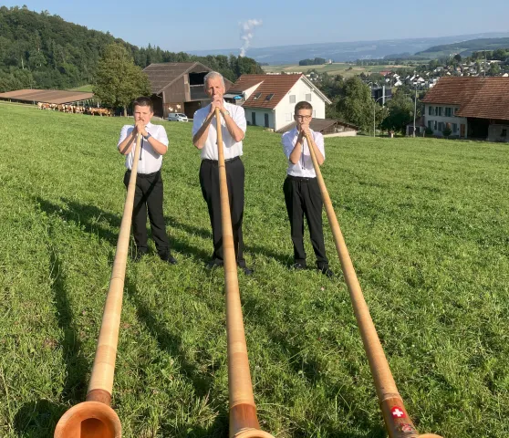 Loohofgewächs Alphorn Foto (Foto: Hans Hauenstein) Loohofgewächs Alphorn Foto (Foto: Hans Hauenstein)