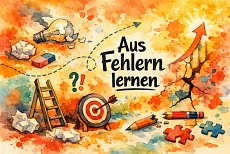 Aus Fehlern lernen (Foto: Werner Näf und ChatGPT) Aus Fehlern lernen (Foto: Werner Näf und ChatGPT)